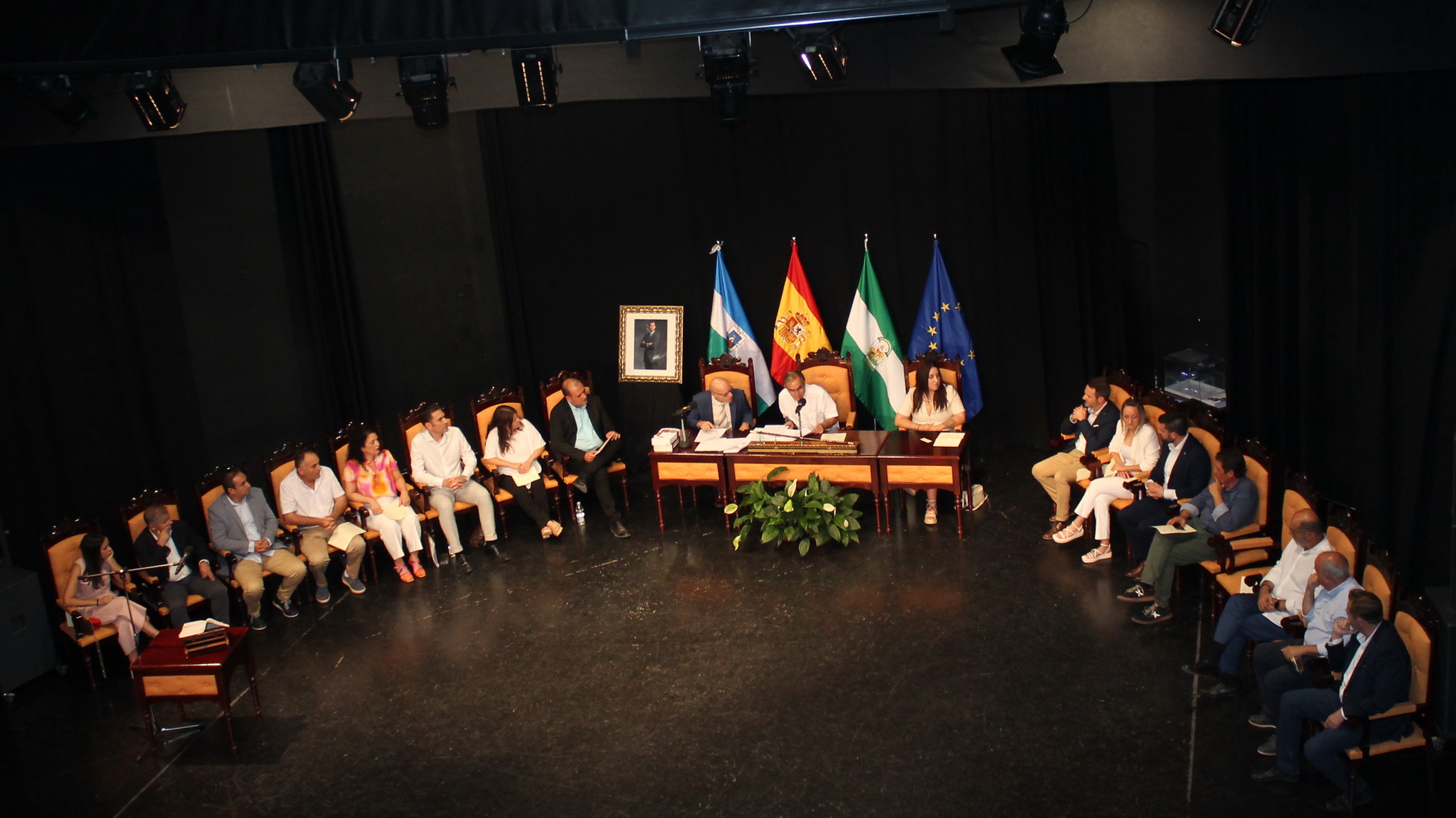 Aprobada la organizacin de la nueva corporacin municipal de Salobrea
